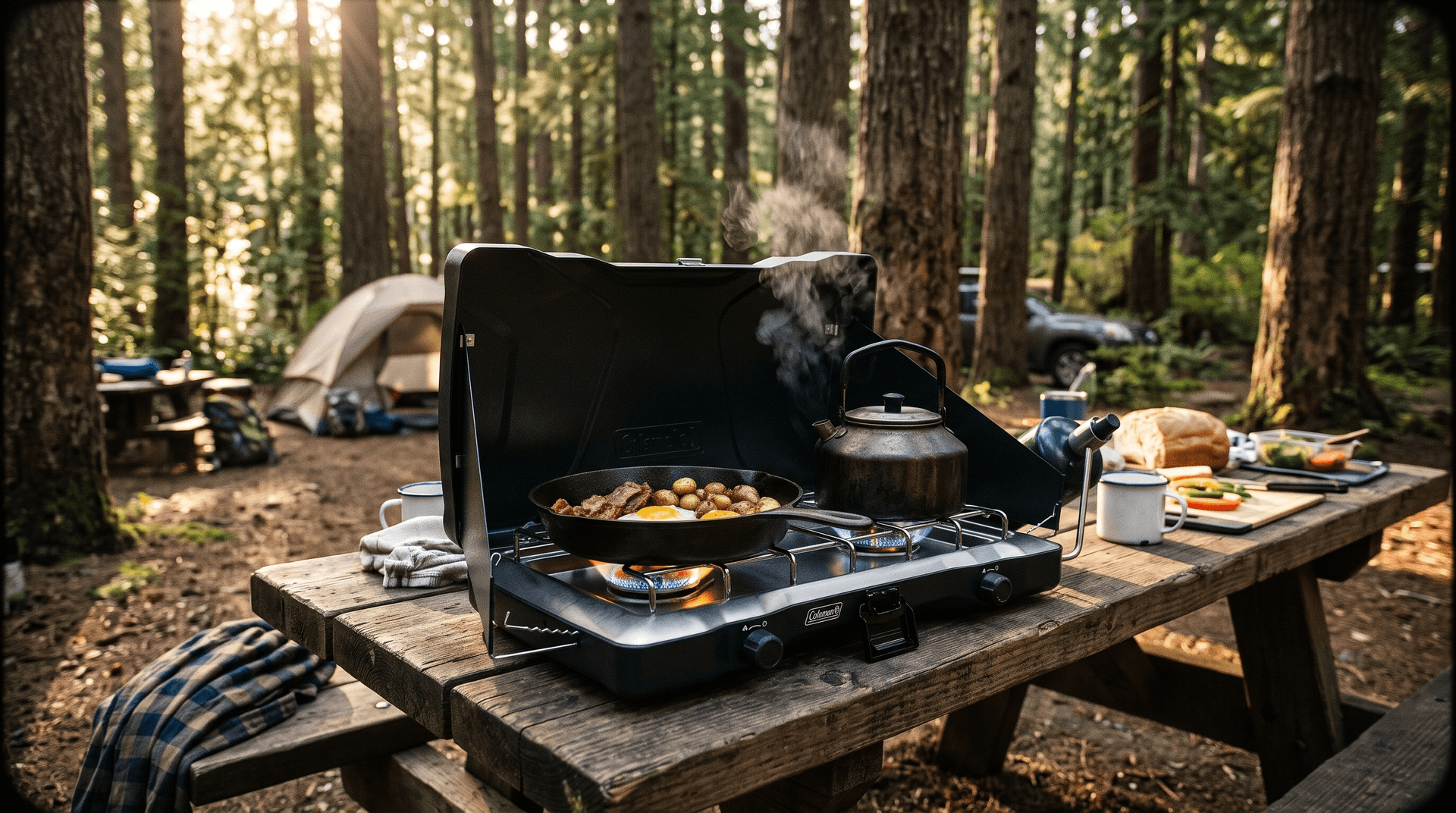 Coleman Triton 2-Burner Propane Stove