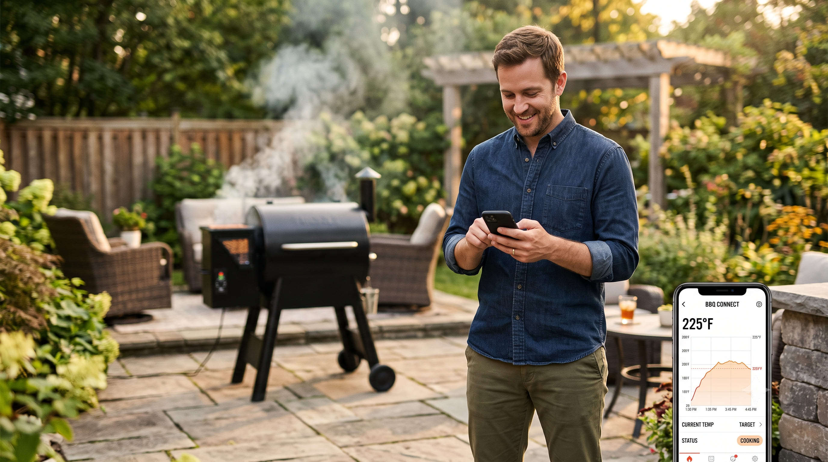 Checking Pellet Grill App Checking Pellet Grill App