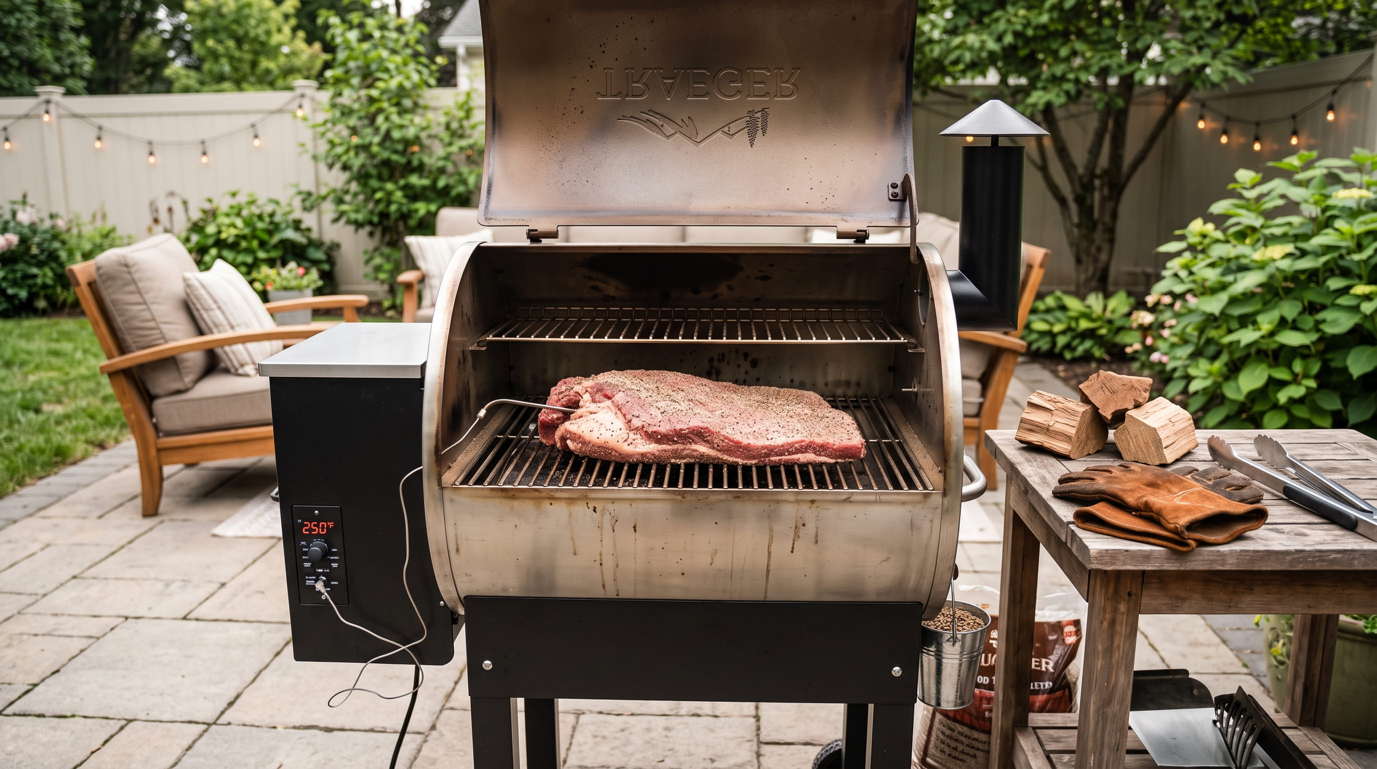 Smoker Setup and Wood Smoker Setup and Wood