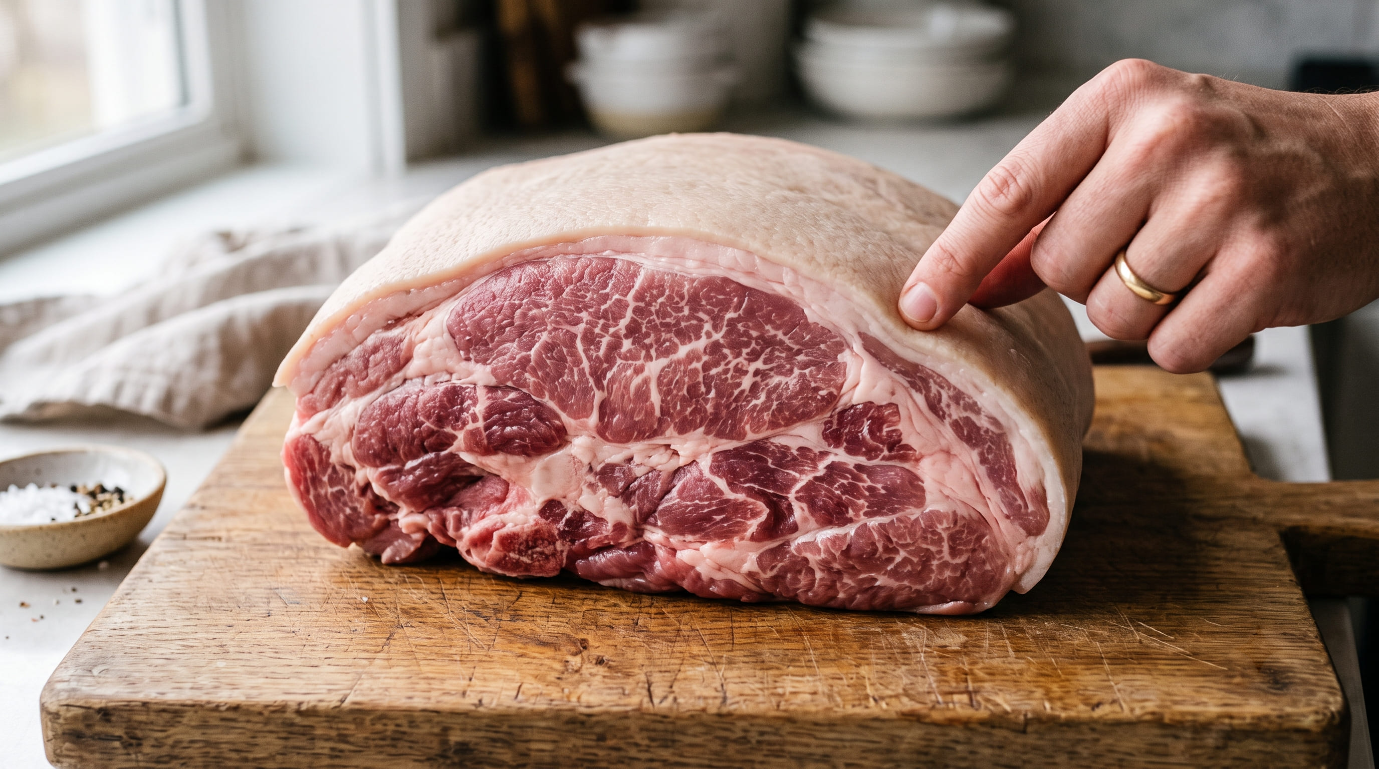 Raw Pork Shoulder Selection Raw Pork Shoulder Selection