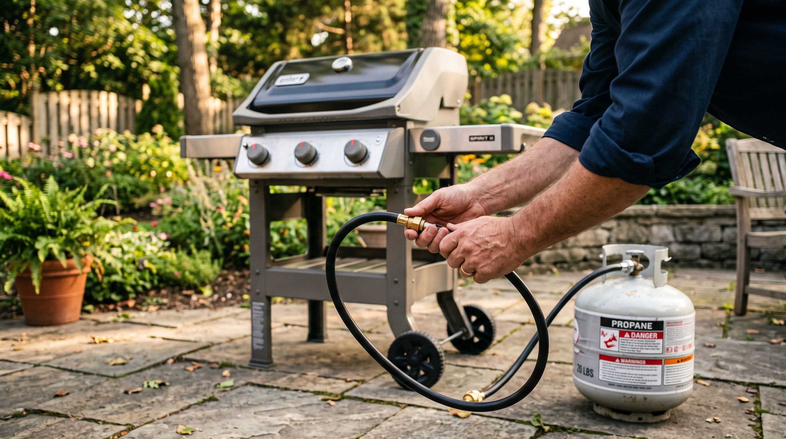 Disconnecting Propane Tank Disconnecting Propane Tank
