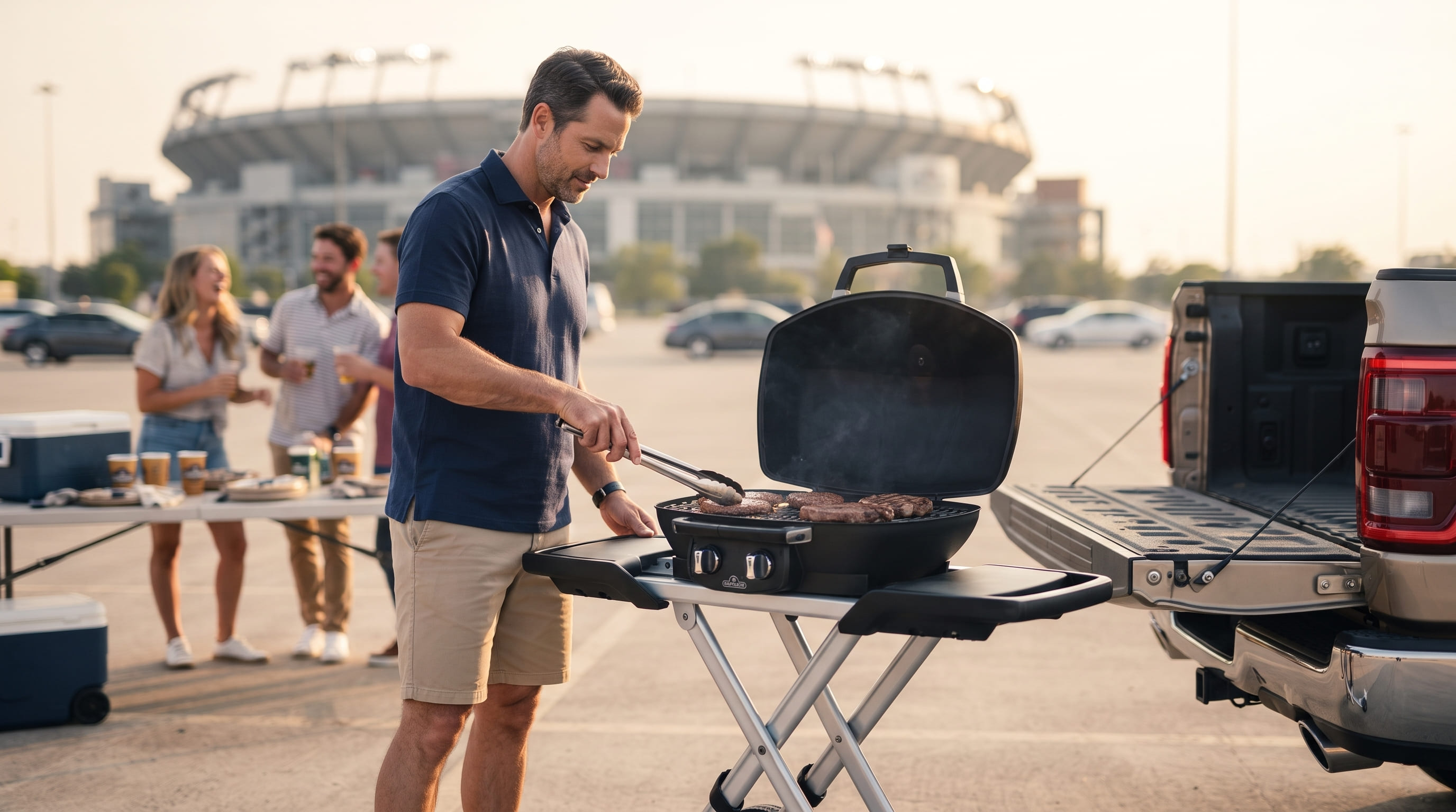 Lifestyle Tailgating Scene