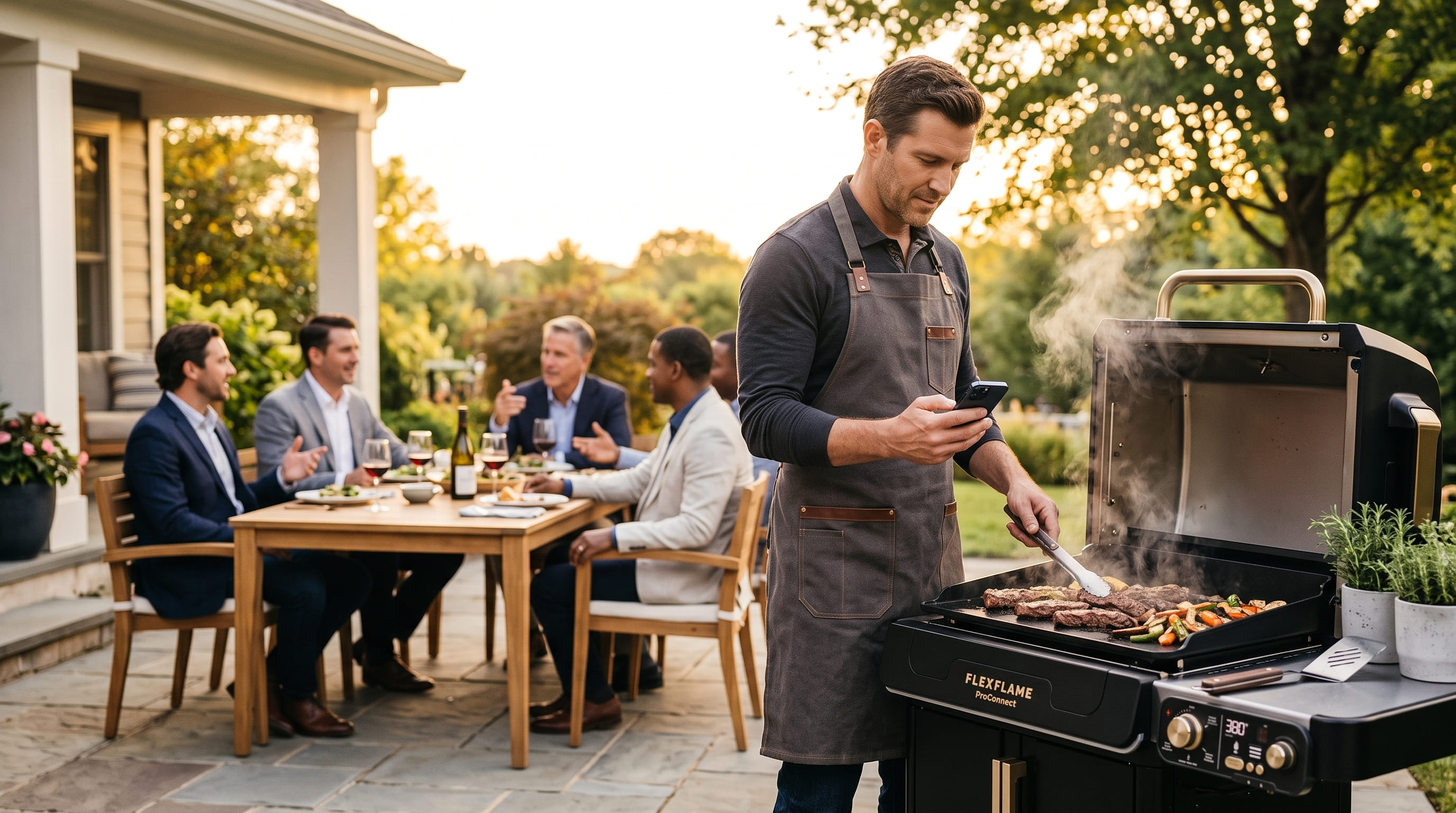 Lifestyle Grilling Scene Lifestyle Grilling Scene