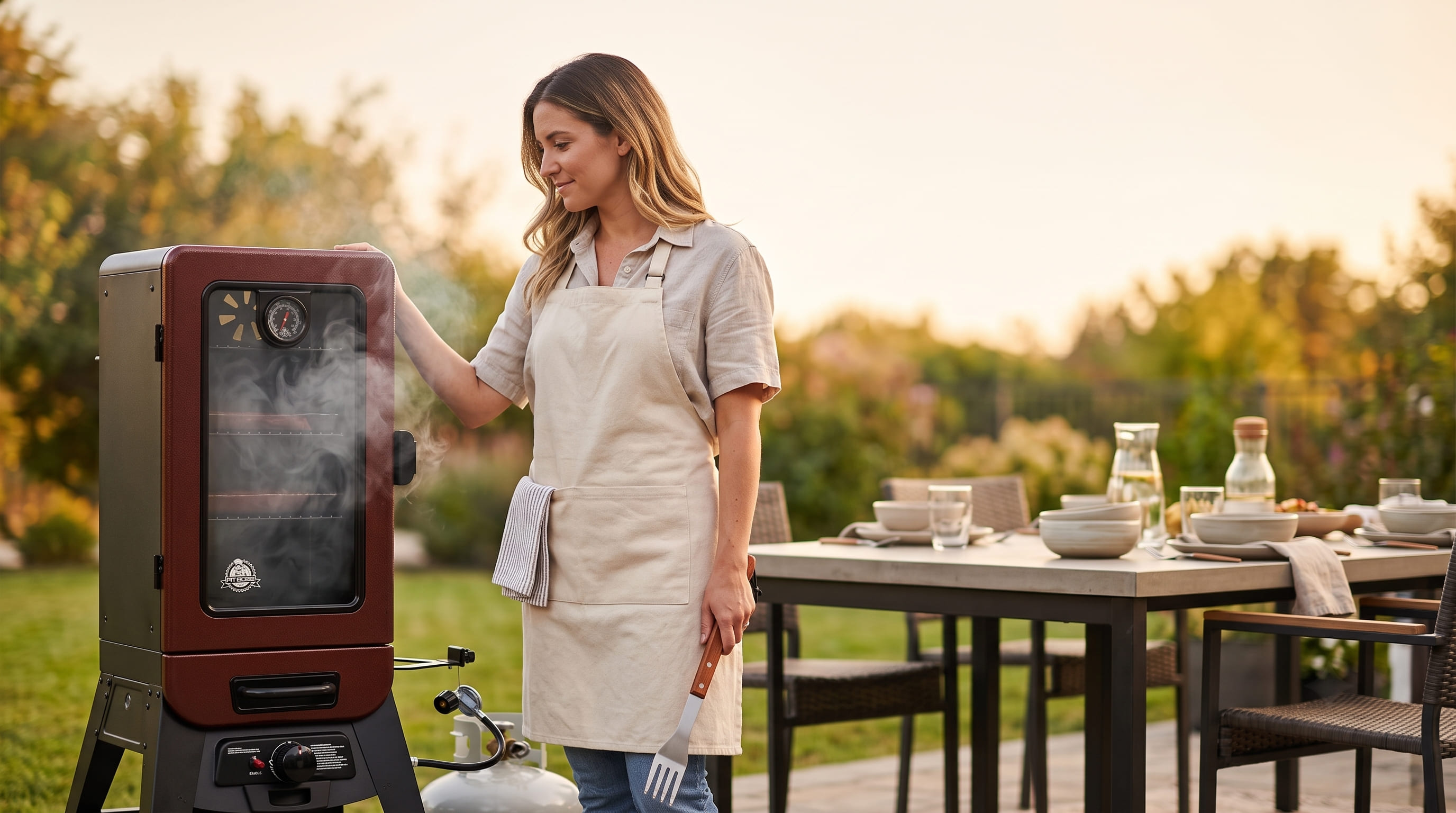 Lifestyle Backyard Smoking Scene Lifestyle Backyard Smoking Scene
