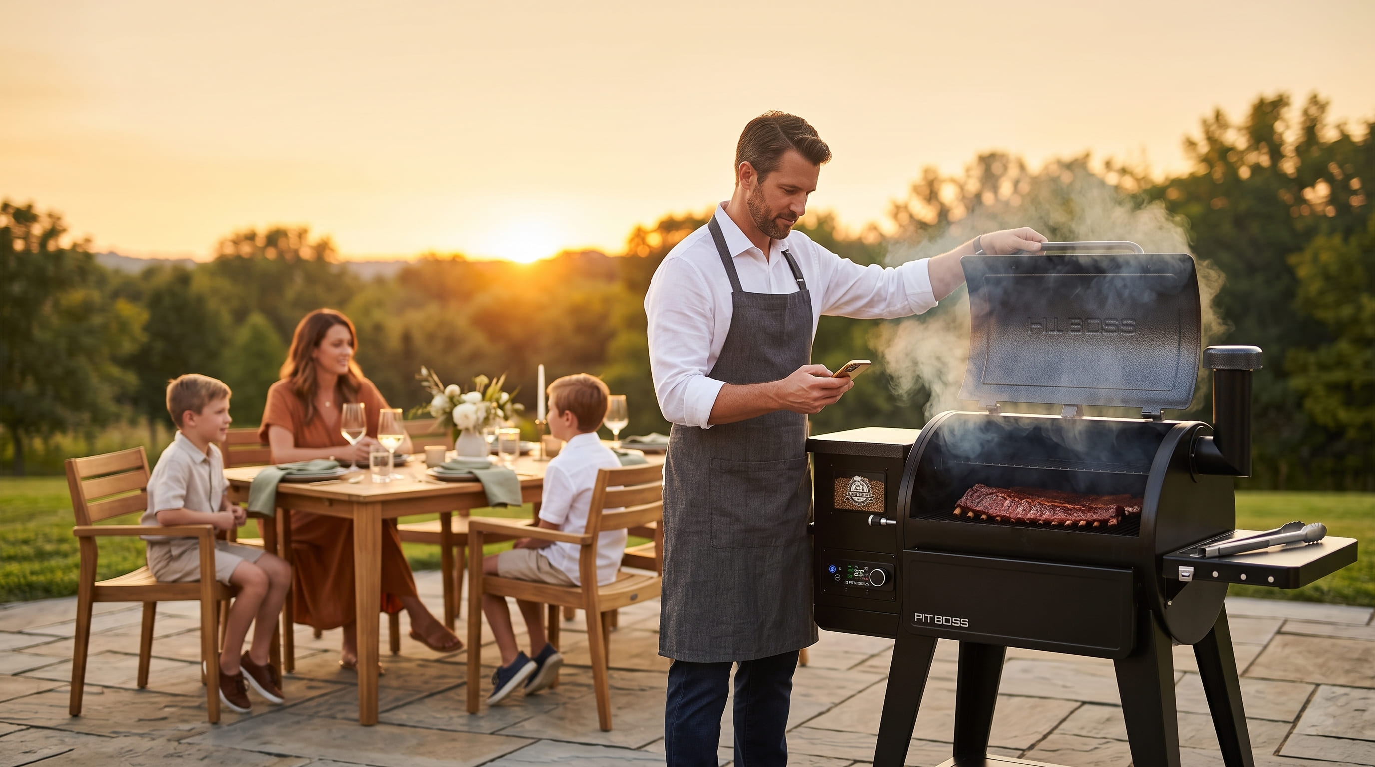 Lifestyle Grilling Scene