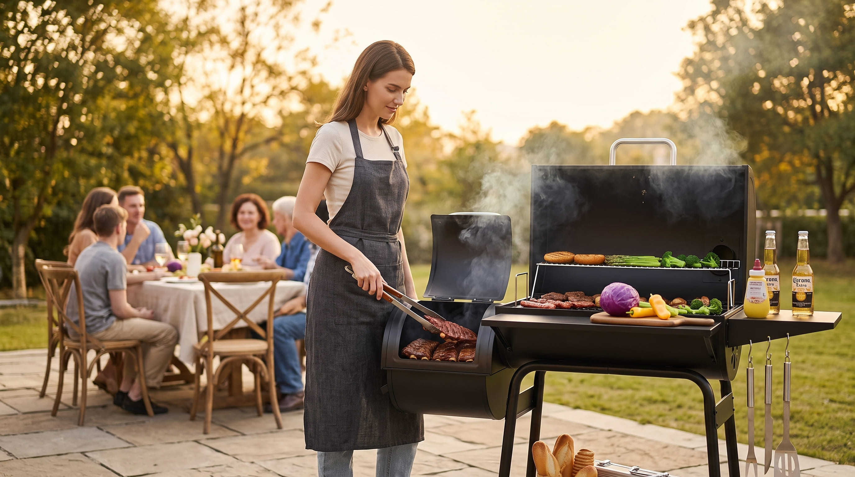 Lifestyle Grilling Scene Lifestyle Grilling Scene