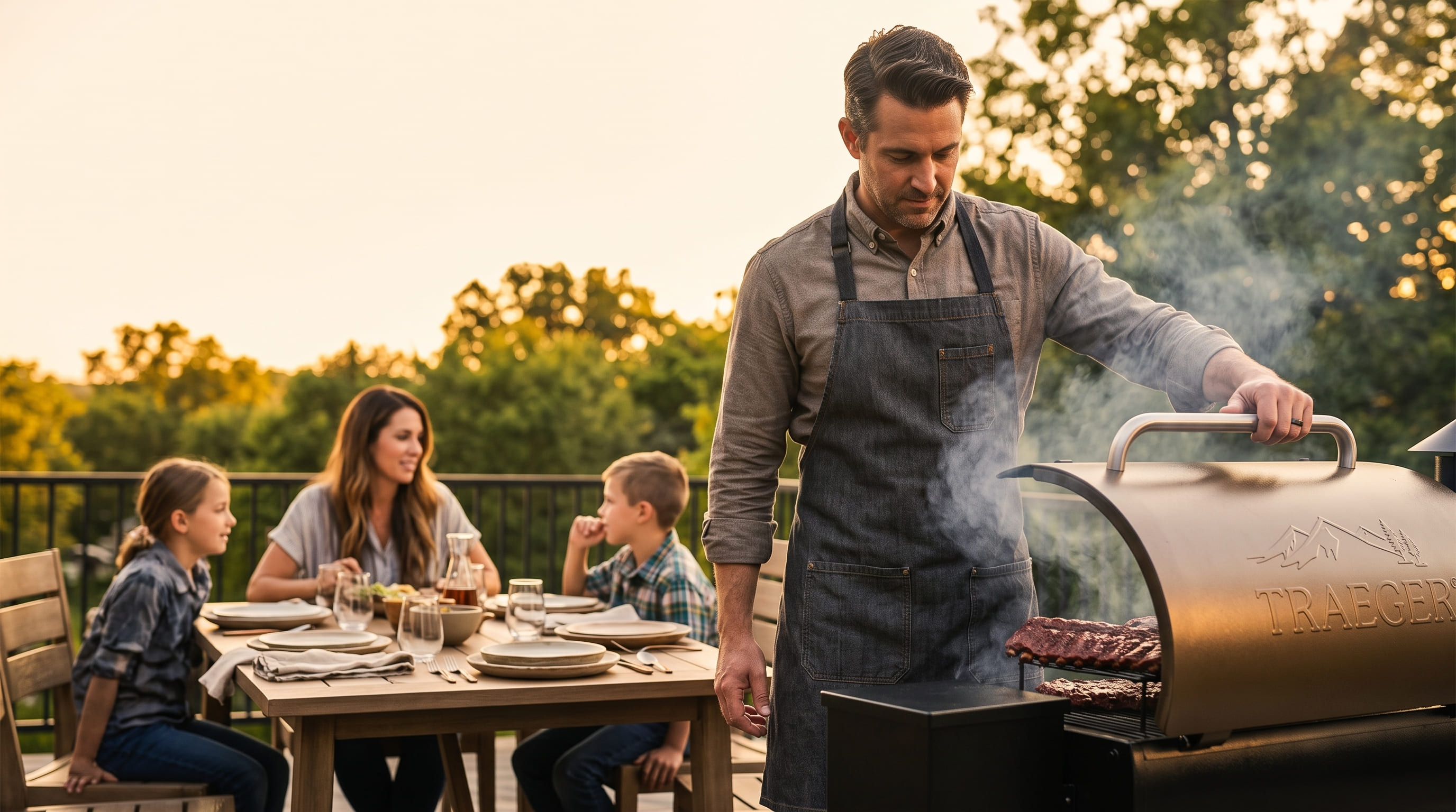 Lifestyle Grilling Scene Lifestyle Grilling Scene