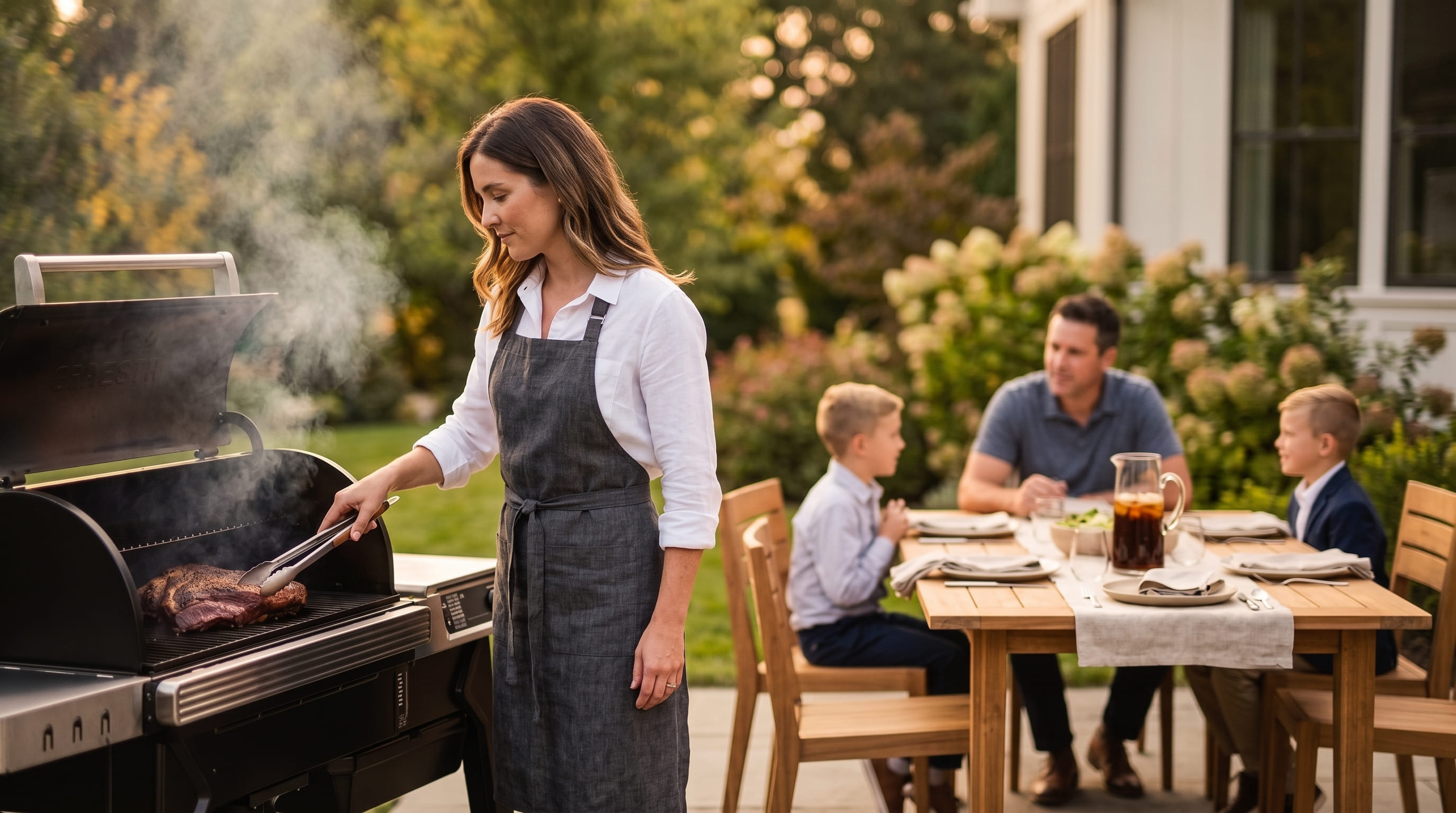 Lifestyle Grilling Scene