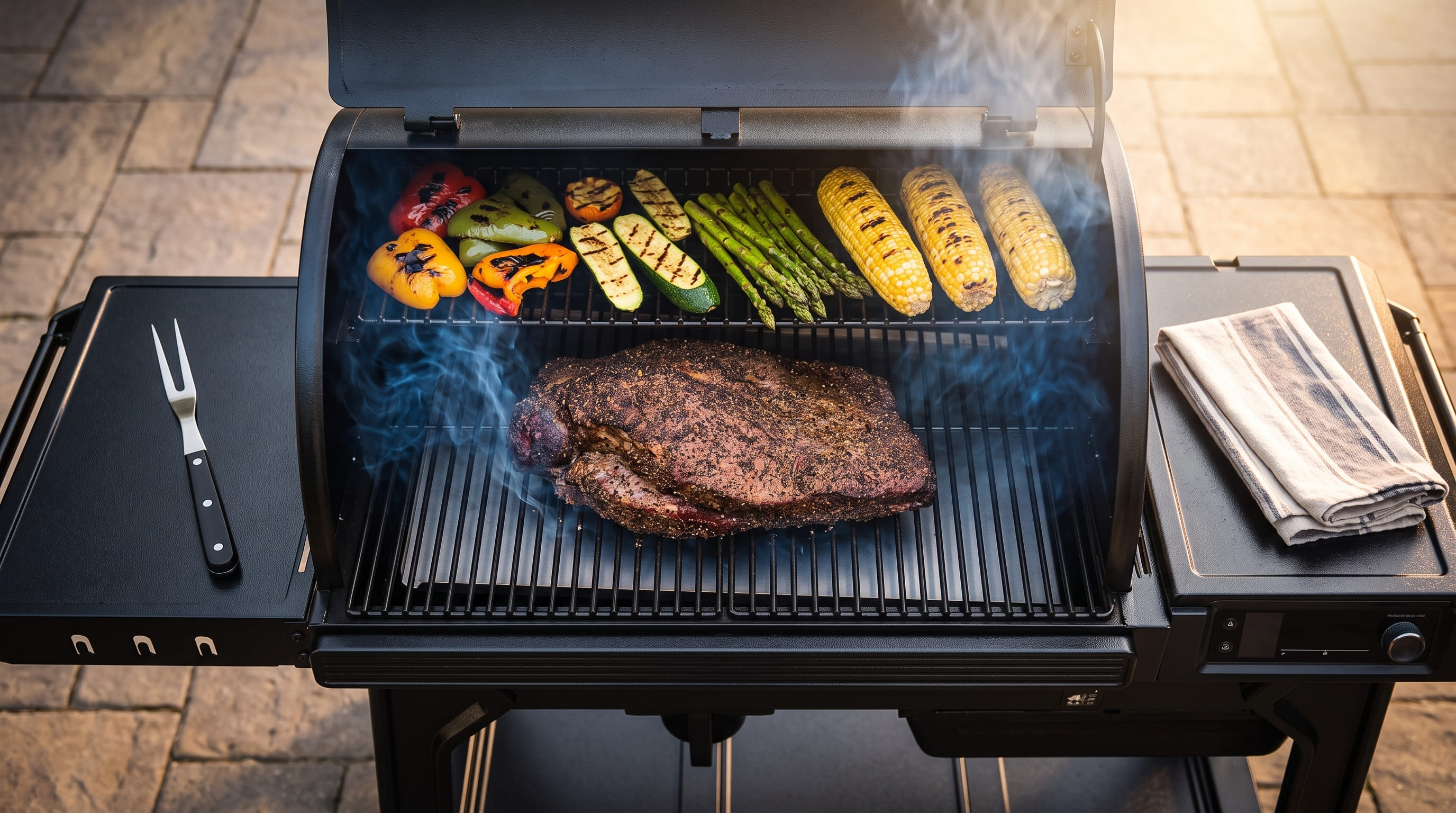 Multi-Zone Cooking in Action