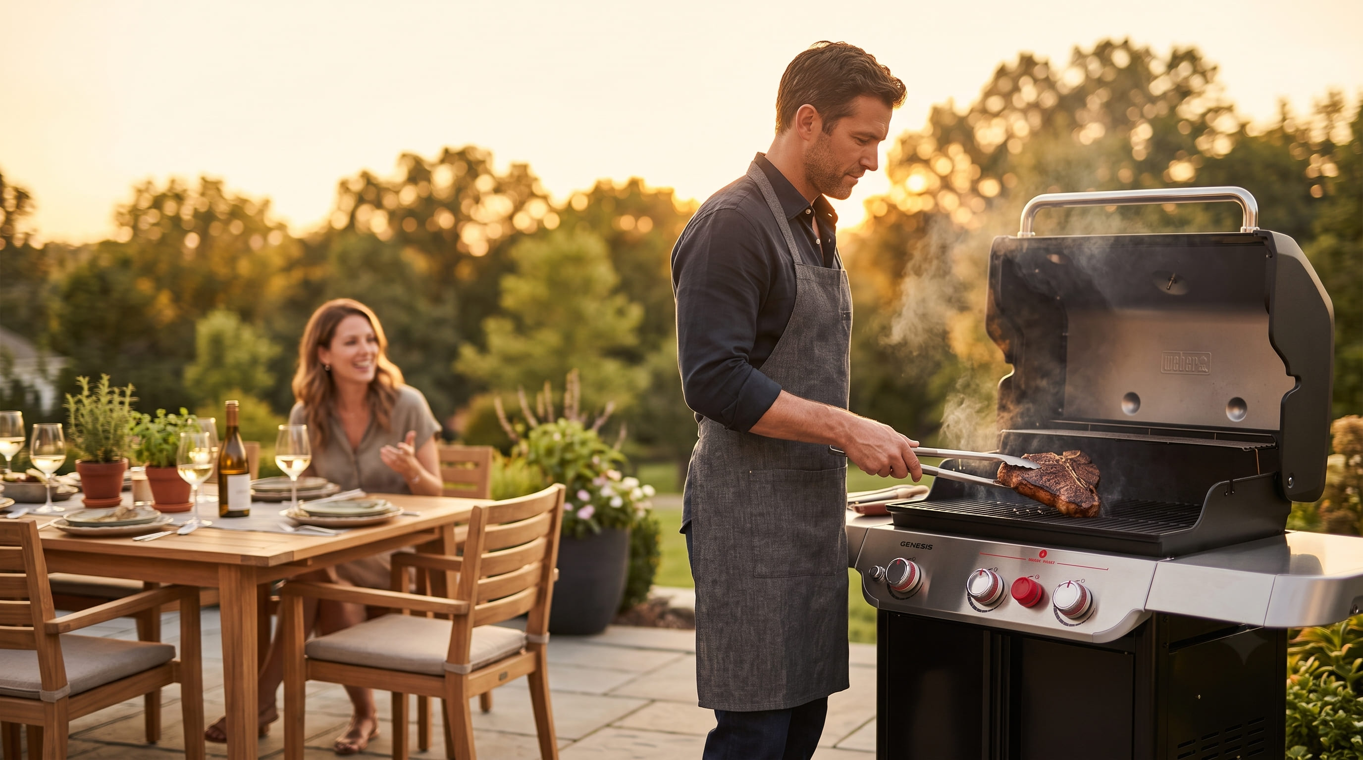 Lifestyle Grilling Scene Lifestyle Grilling Scene
