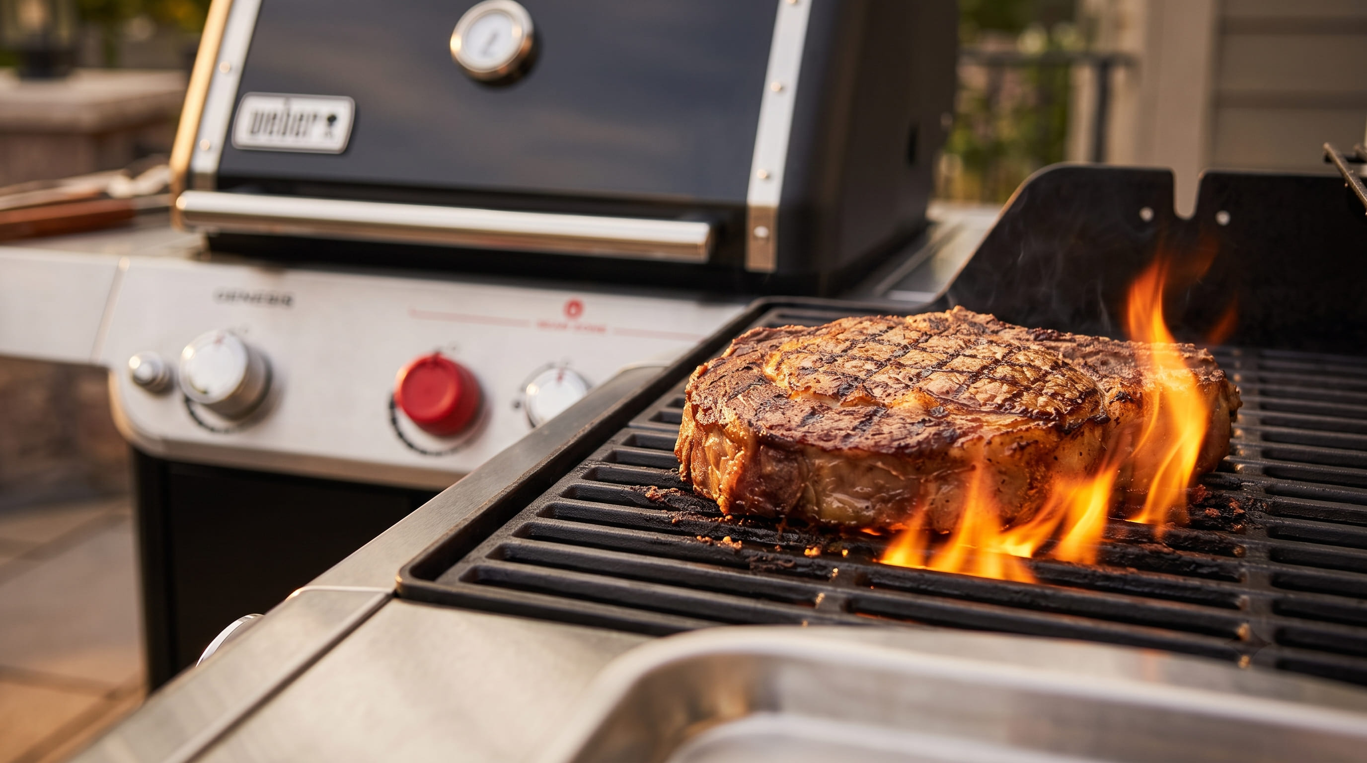 Sear Zone Close-Up Sear Zone Close-Up