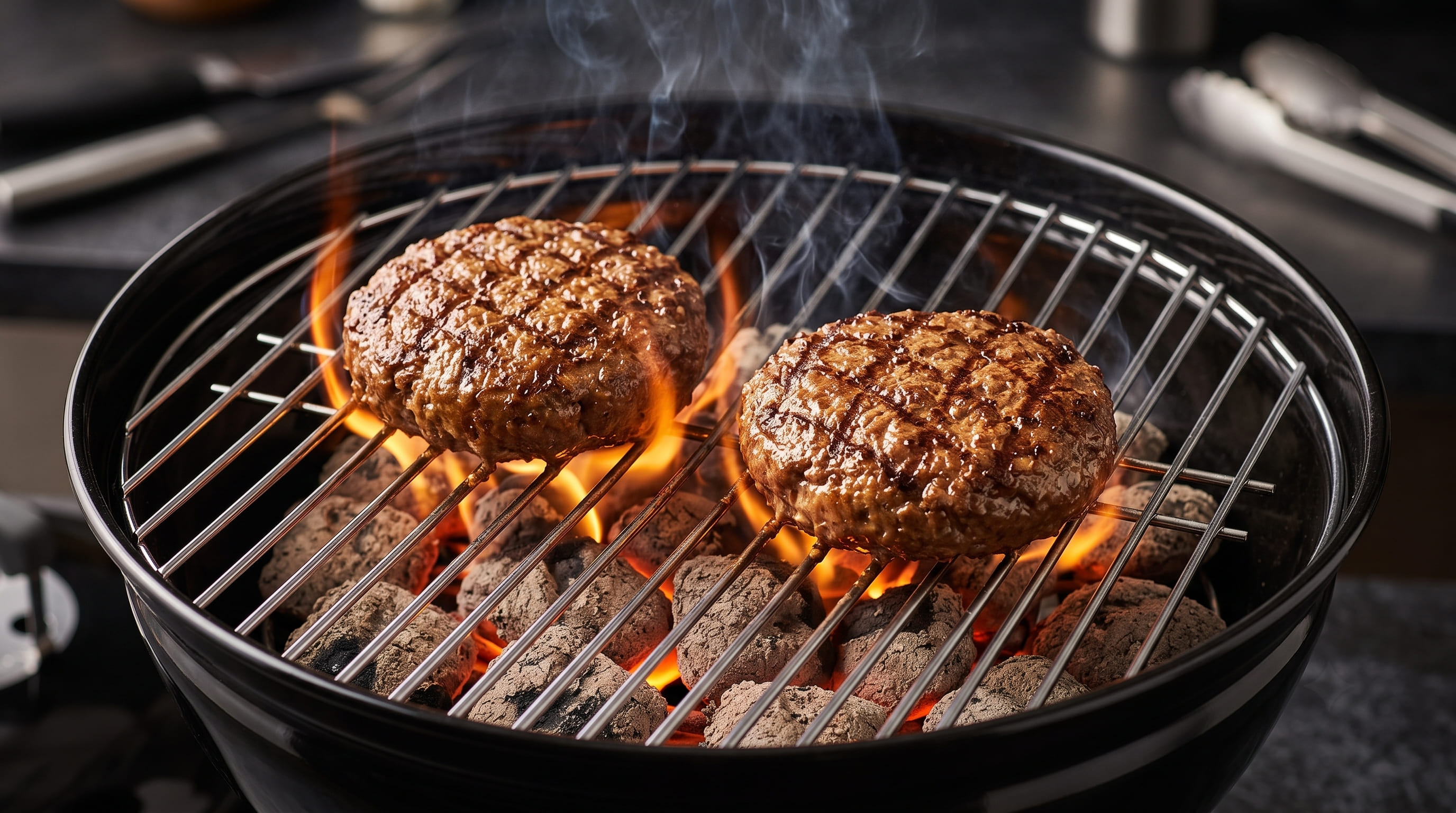 Compact Grill Grate Close-Up Compact Grill Grate Close-Up