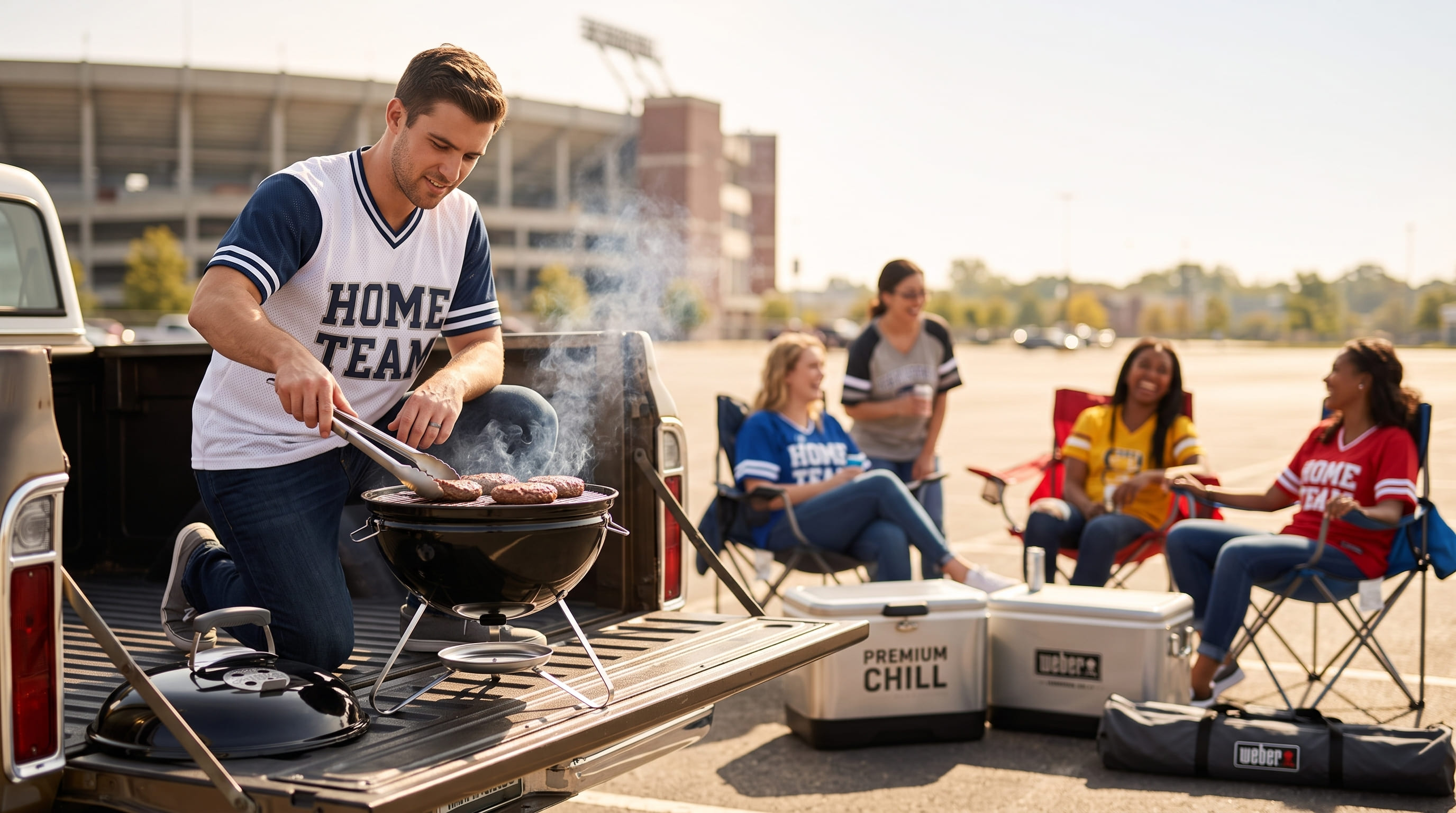 Lifestyle Tailgate Scene Lifestyle Tailgate Scene